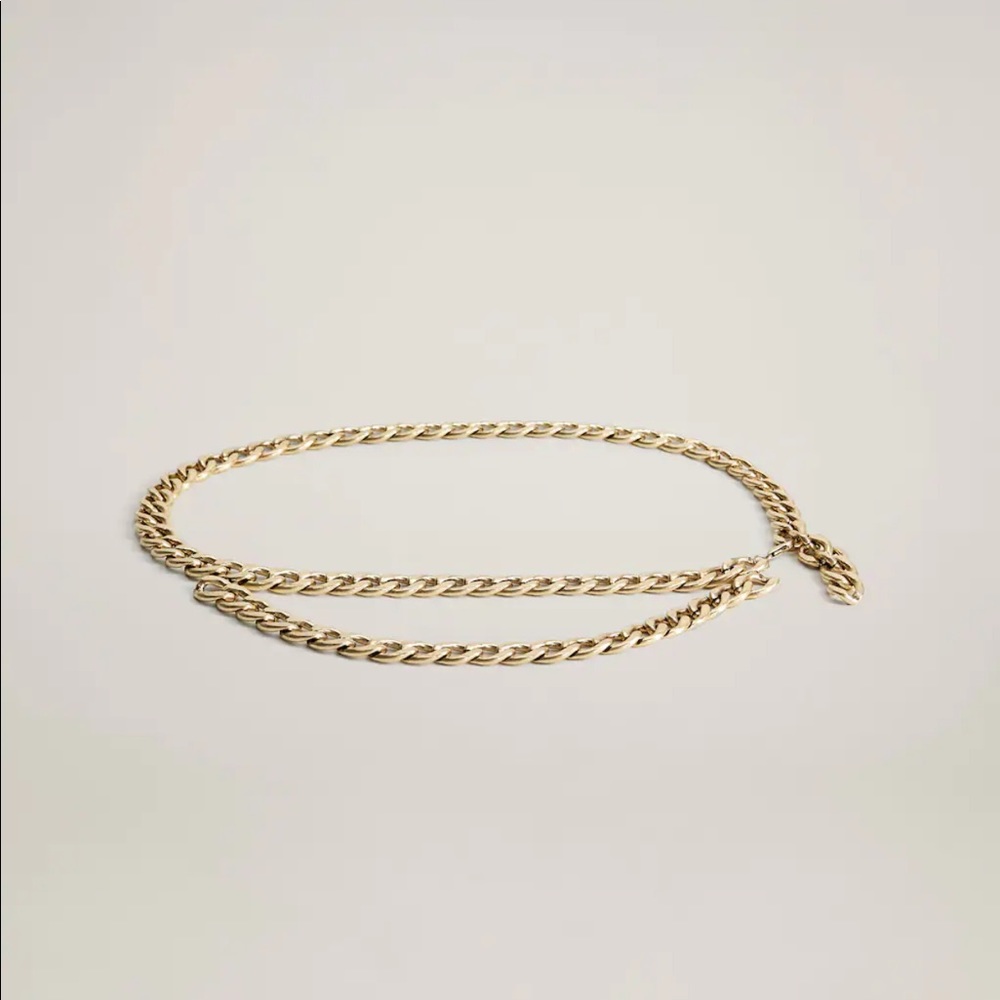 Mango chain belt bloggers favorite rare🌺❤️ - Picture 8 of 12